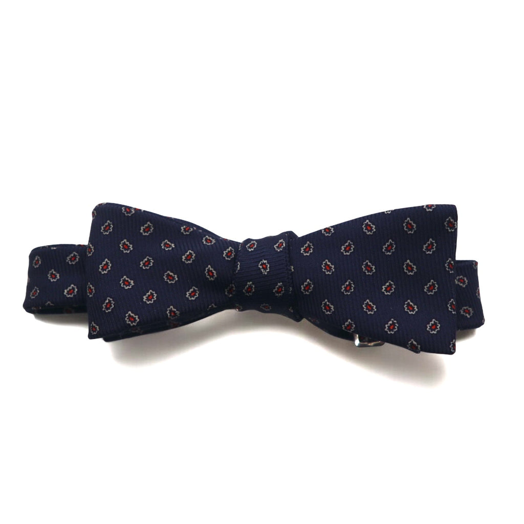 Polo by Ralph Lauren Papillon blu navy seta micro fantasia motivo paisley