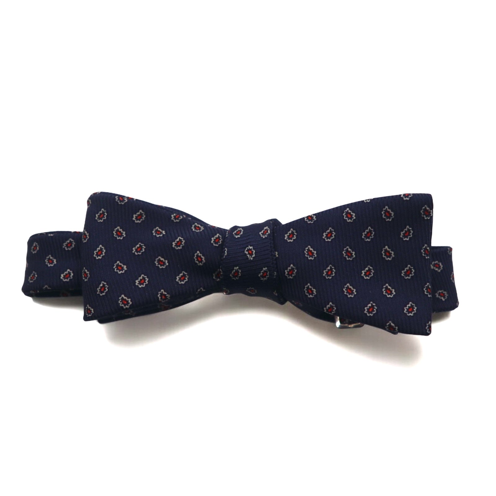 Polo by Ralph Lauren Papillon blu navy seta micro fantasia motivo paisley