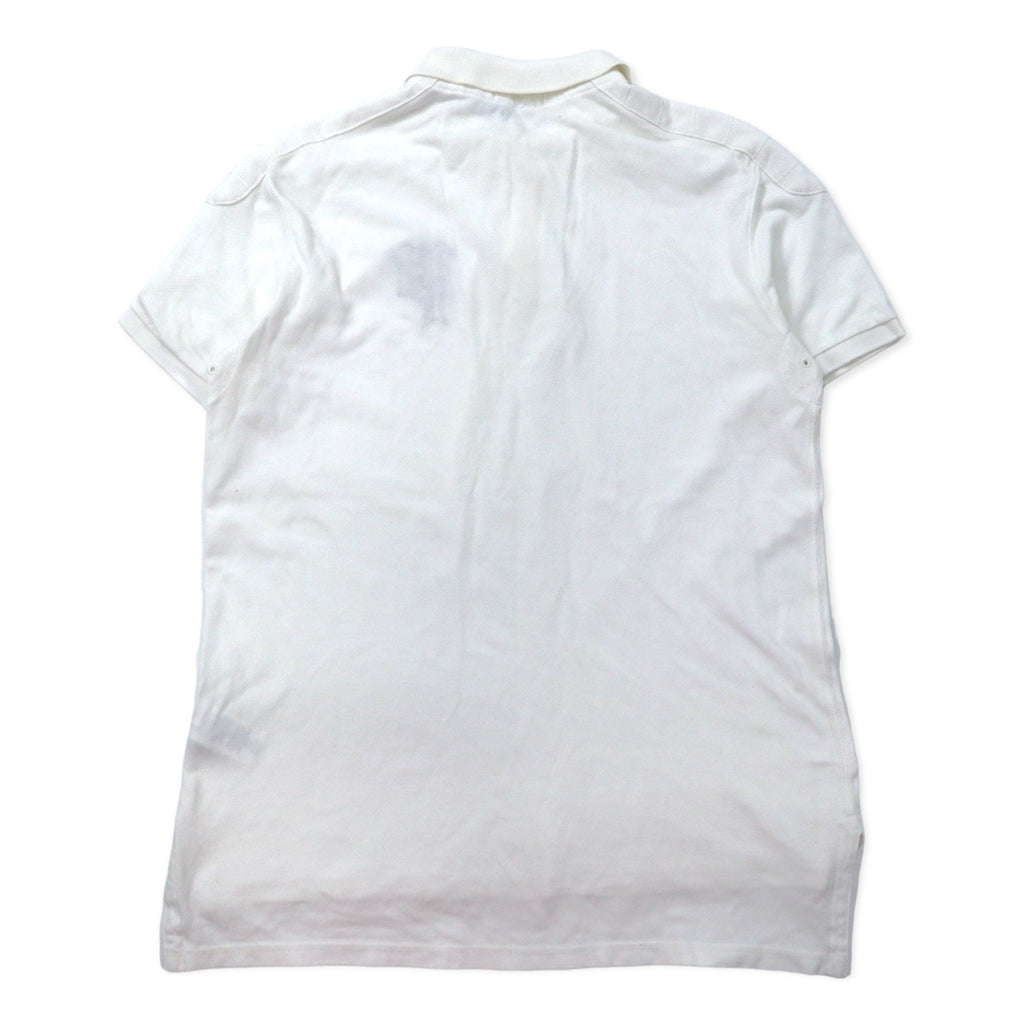 POLO RALPH LAUREN Polo L Bianco Cotone Piquet CUSTOM FIT