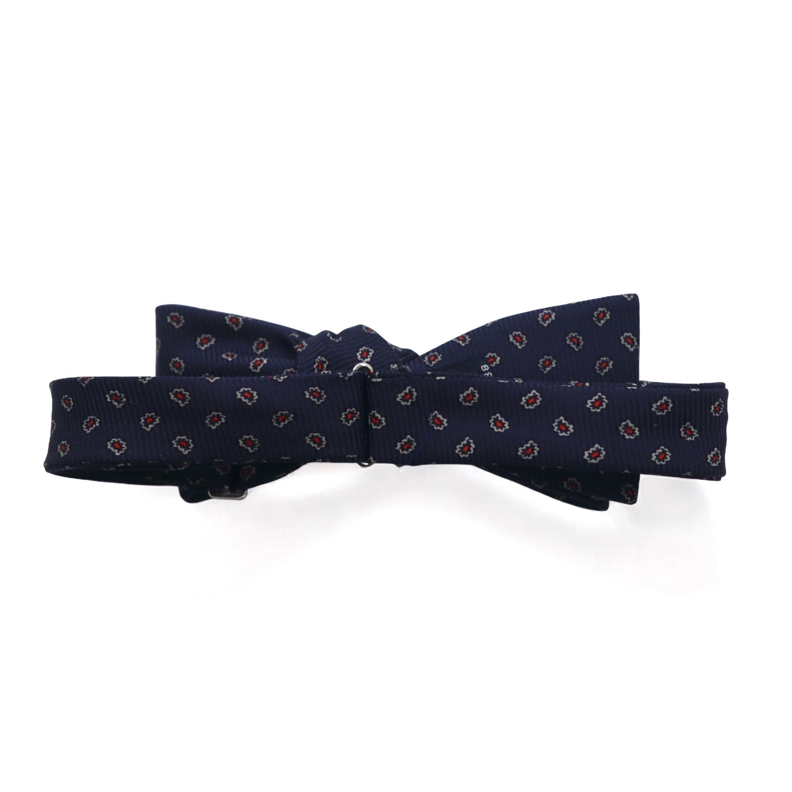 Polo by Ralph Lauren Papillon blu navy seta micro fantasia motivo paisley