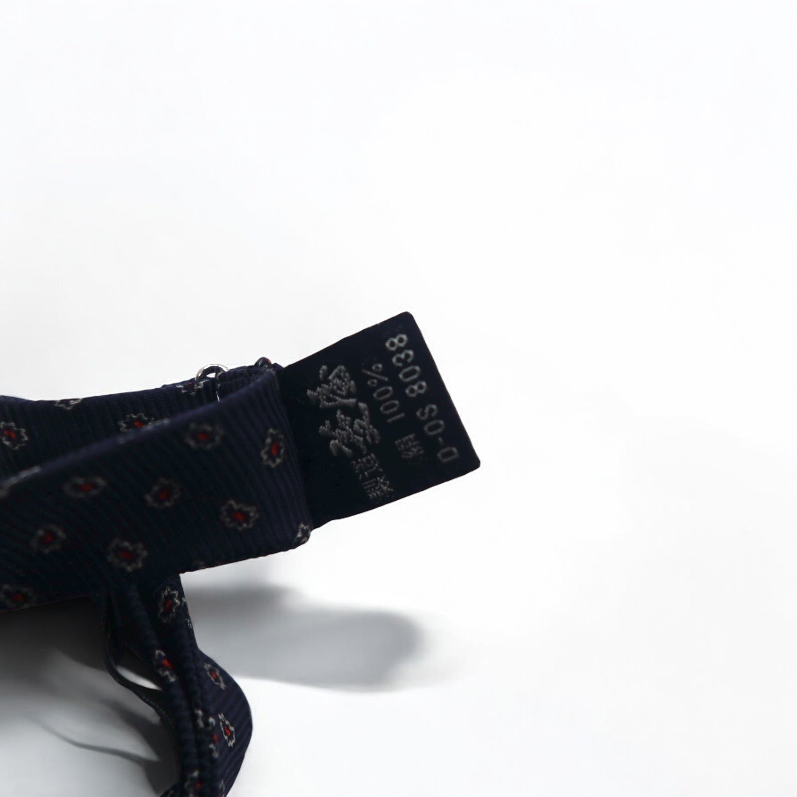 Polo by Ralph Lauren Papillon blu navy seta micro fantasia motivo paisley