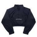KITH Anorak Corto Mezza Cerniera Giacca da Pista L Nero