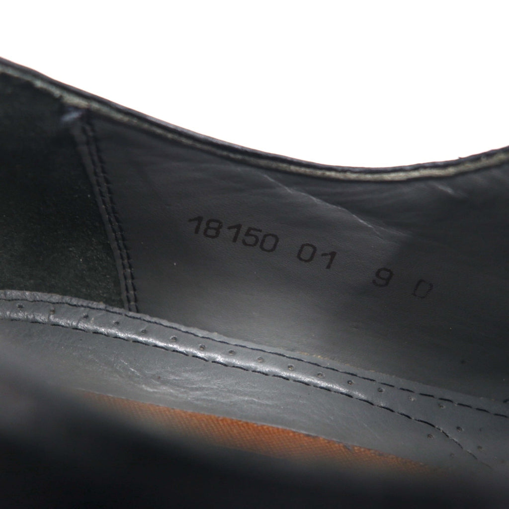 FLORSHEIM Scarpe stringate cap-toe 27cm pelle nera combinazione 18150 01 Made in Brazil
