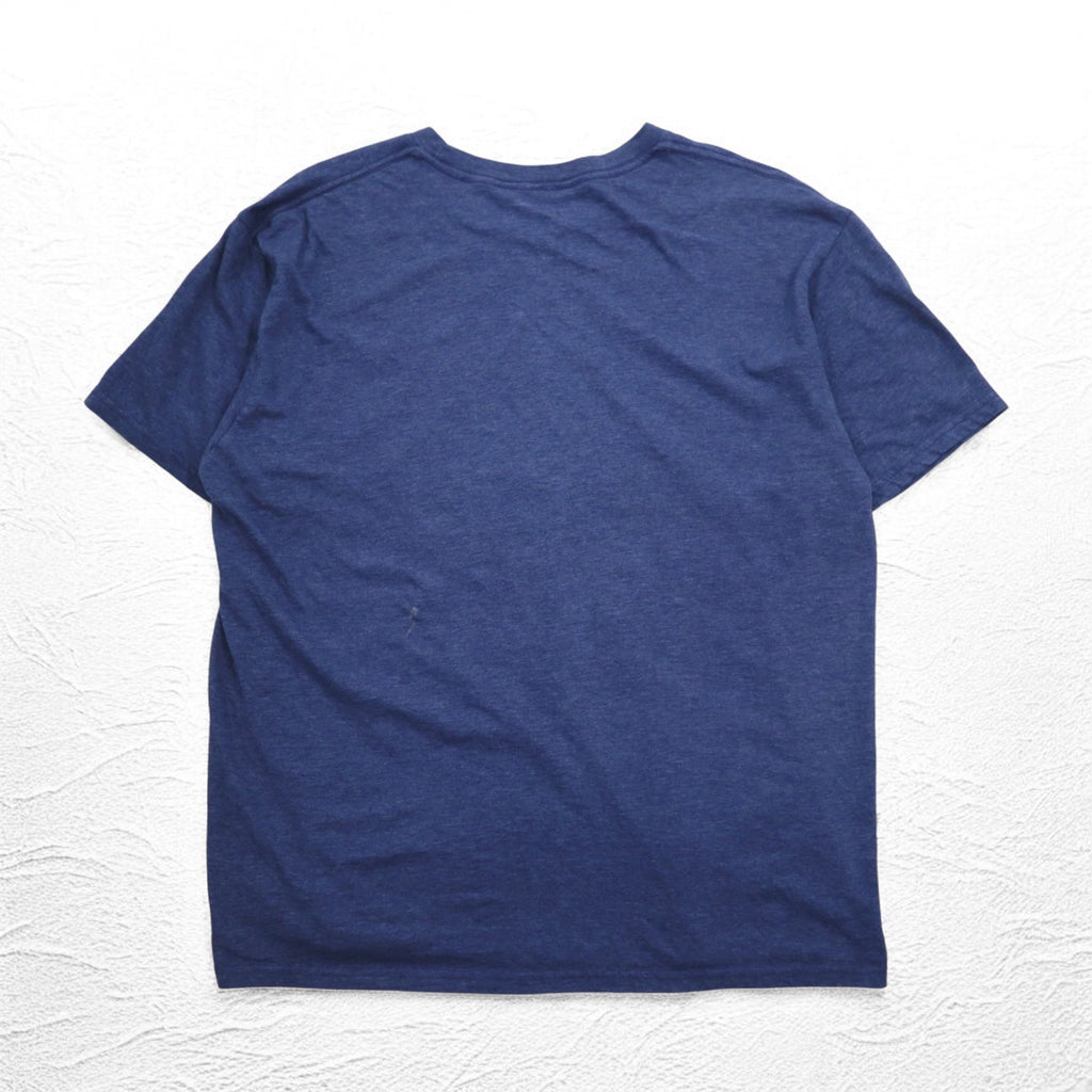 NIRVANA ニルヴァーナ ロック バンド Tシャツ バンT L ネイビー コットン ポリエステル メキシコ製