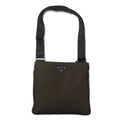 PRADA Borsa a tracolla Crossbody Verde Militare Nylon VELA SPORT Placchetta con logo a triangolo TRICOLLA Fatto in Italia