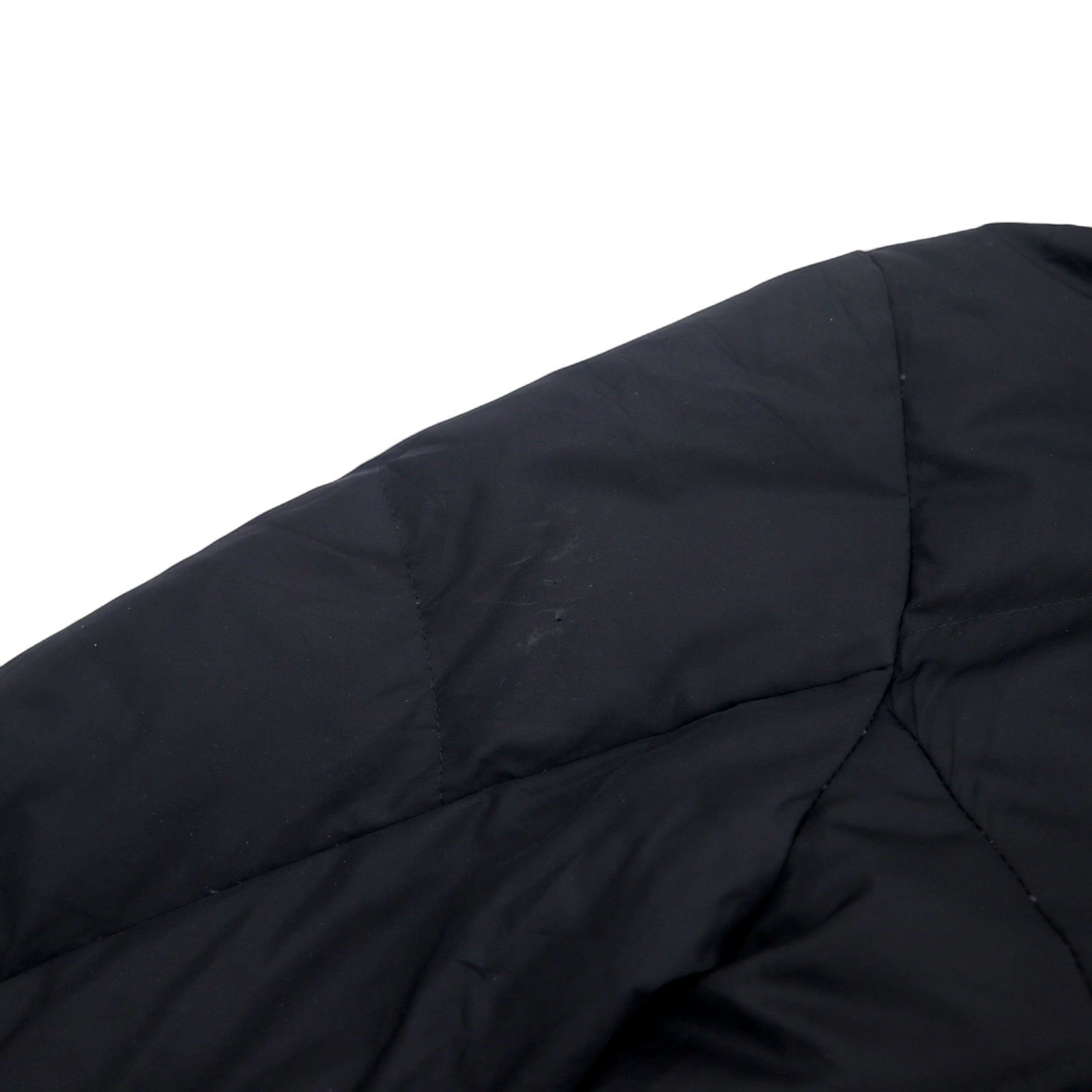 Eddie Bauer Piumino 650 Fill Power Taglia M Nero EB650 Cappuccio Staccabile Doppia Zip Pelliccia Sintetica 0544