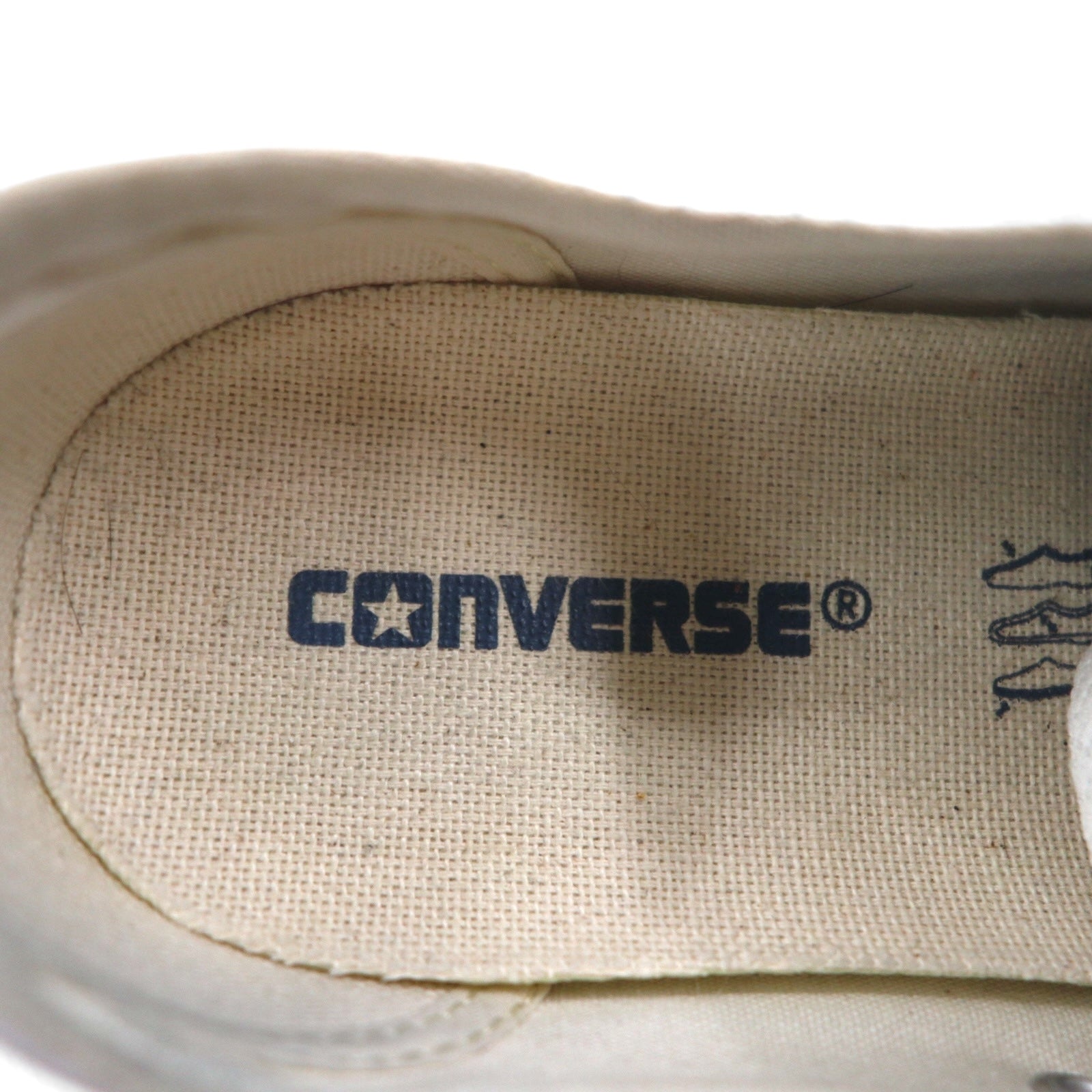 CONVERSE Leather All Star Ox LEATHER ALL STAR OX sneakers 27.5cm White 1B905