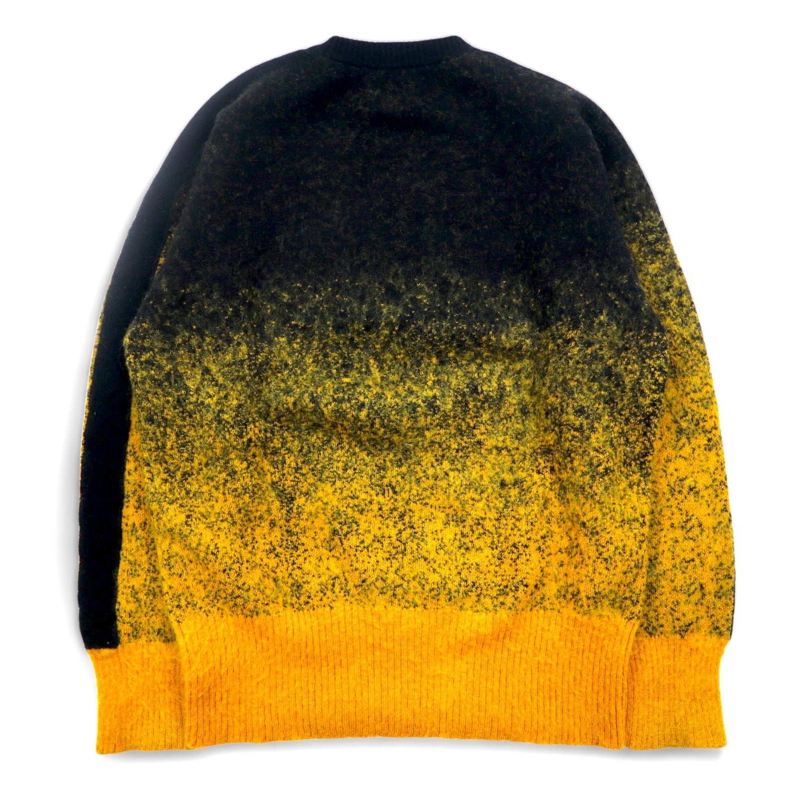 TOGA VIRILIS Maglione in maglia sfumato L nero giallo TV12-XN305