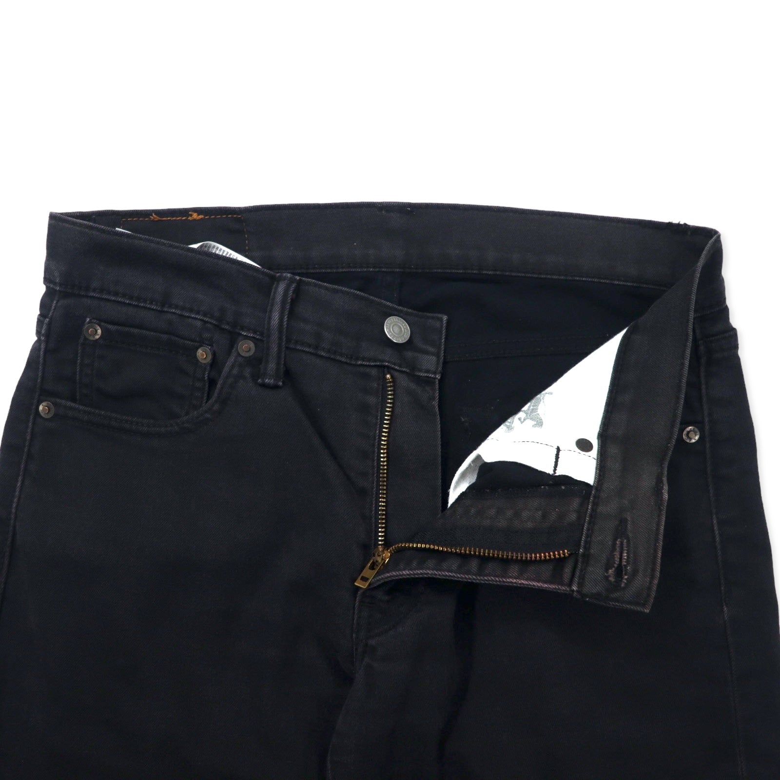 Levi's 511 スリムフィット ストレッチ ブラック デニムパンツ スキニー 30 コットン
