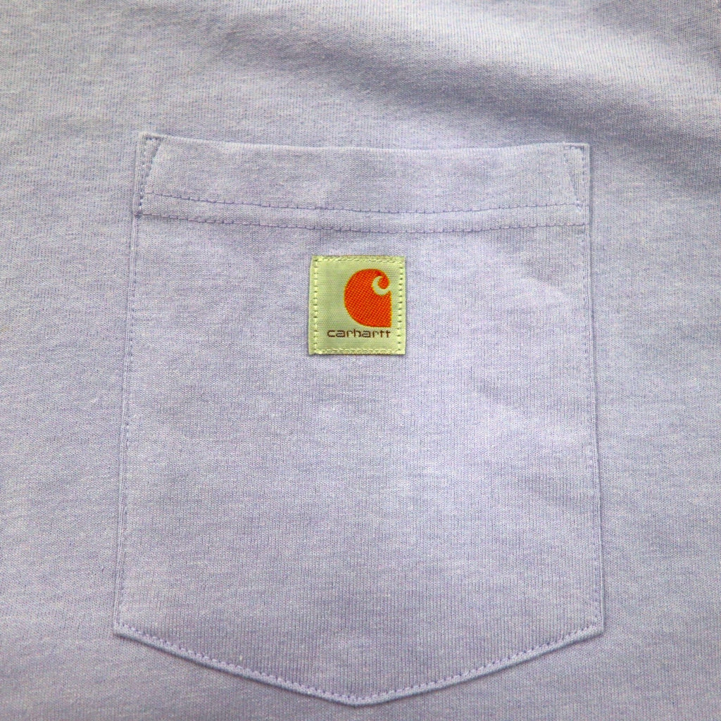 carhartt ルーズフィット ポケット Tシャツ ポケTee 2XL LOOSE FIT パープル コットン