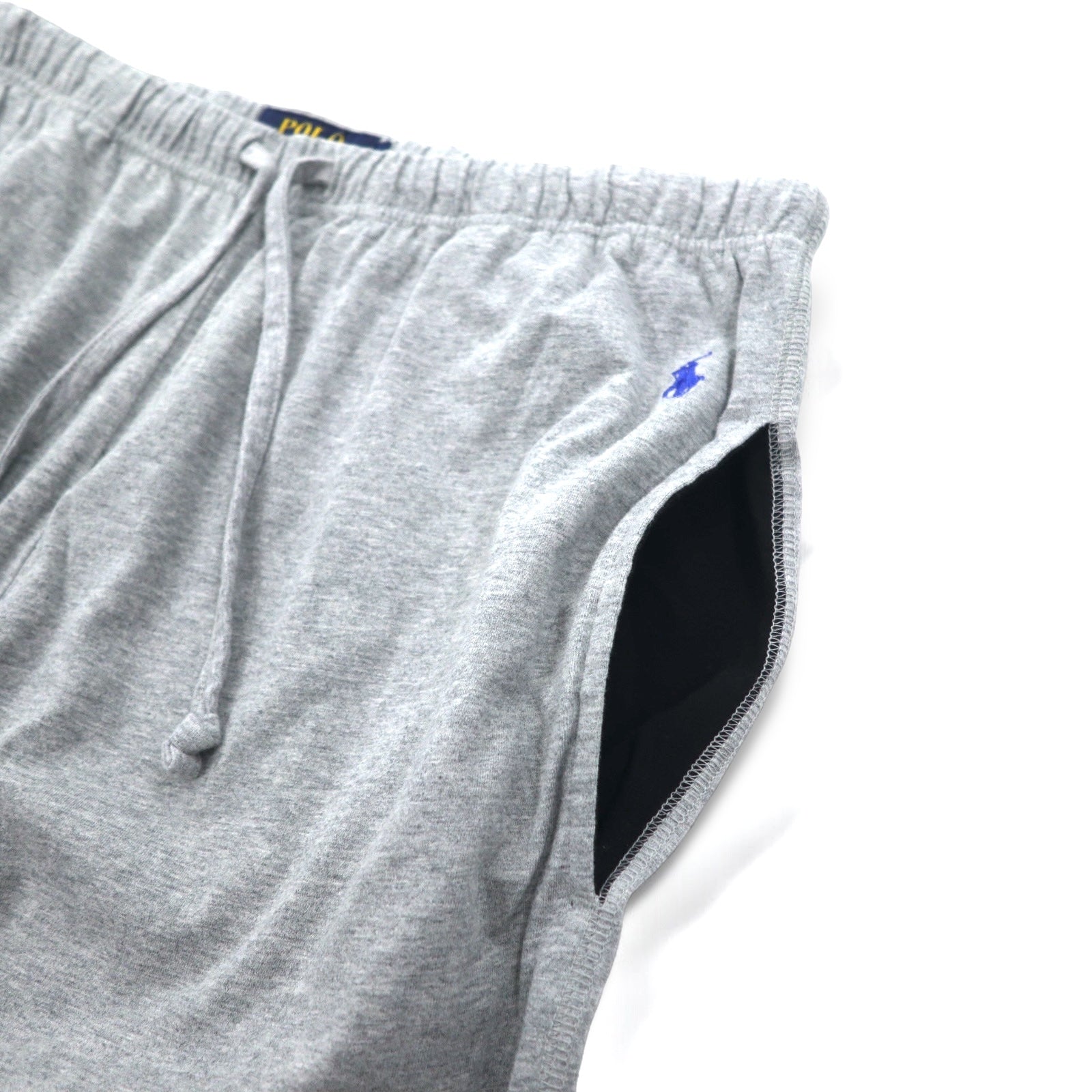 POLO RALPH LAUREN Pantaloni sportivi leggeri L grigio con ricamo pony piccolo