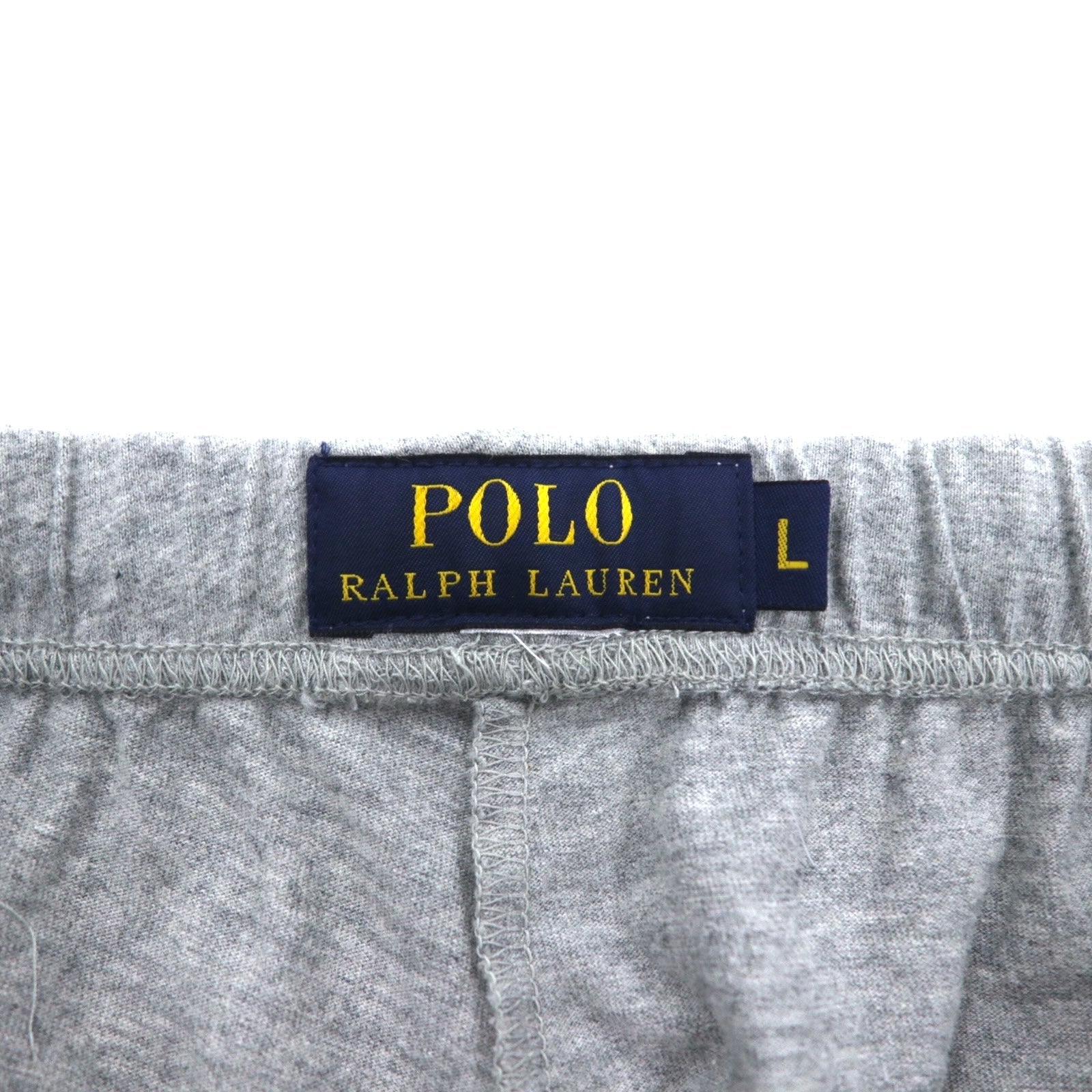 POLO RALPH LAUREN Pantaloni sportivi leggeri L grigio con ricamo pony piccolo