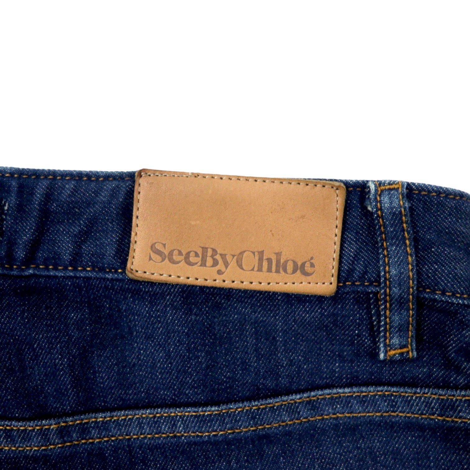See By Chloe Jeans skinny in denim elasticizzato blu - Taglia 26