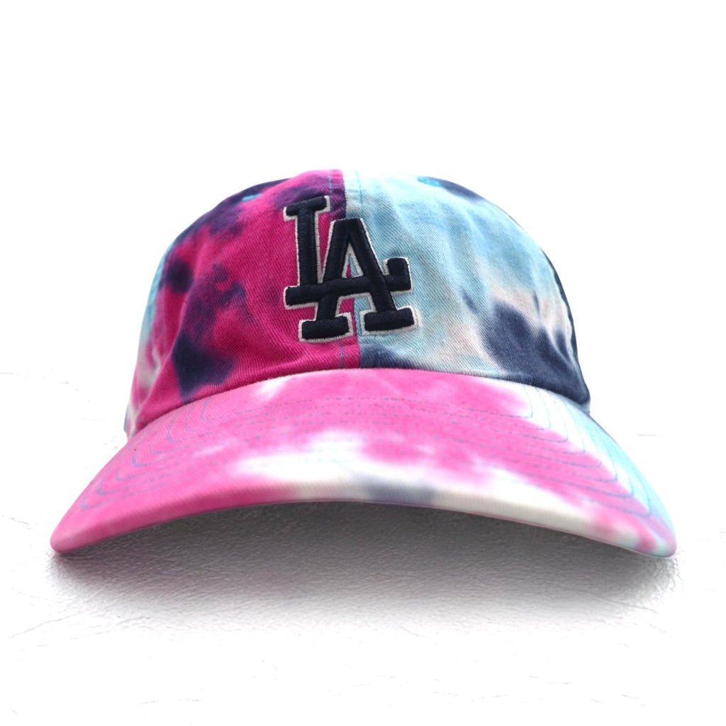 47BRAND Berretto da baseball tie-dye FREE con cinturino ricamato MLB LA LOS ANGELES DODGERS