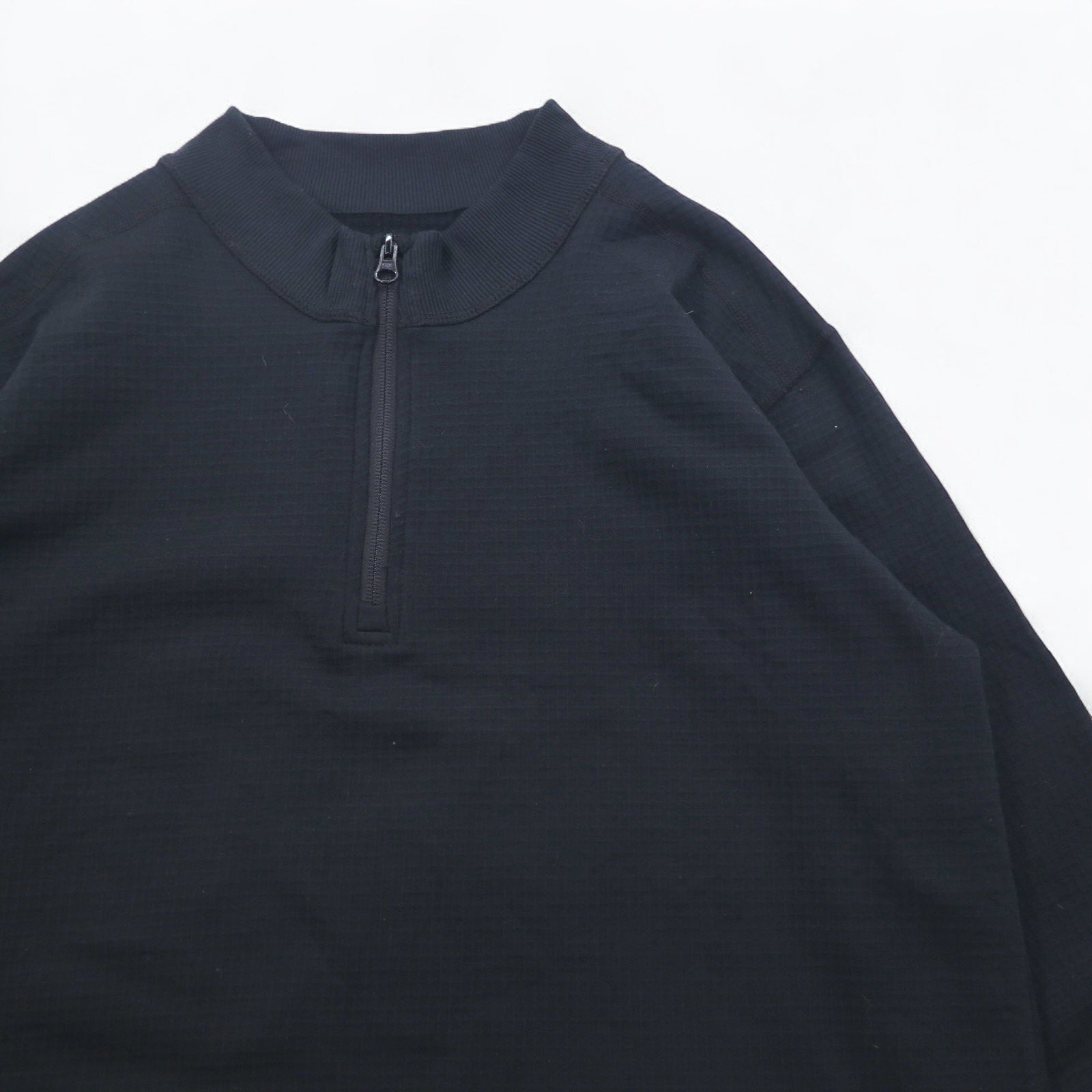 Felpa Carhartt mezza zip, XL, nera, Base Force Super-Cold Weather Quarter-Zip Top 101301, Made in Mexico