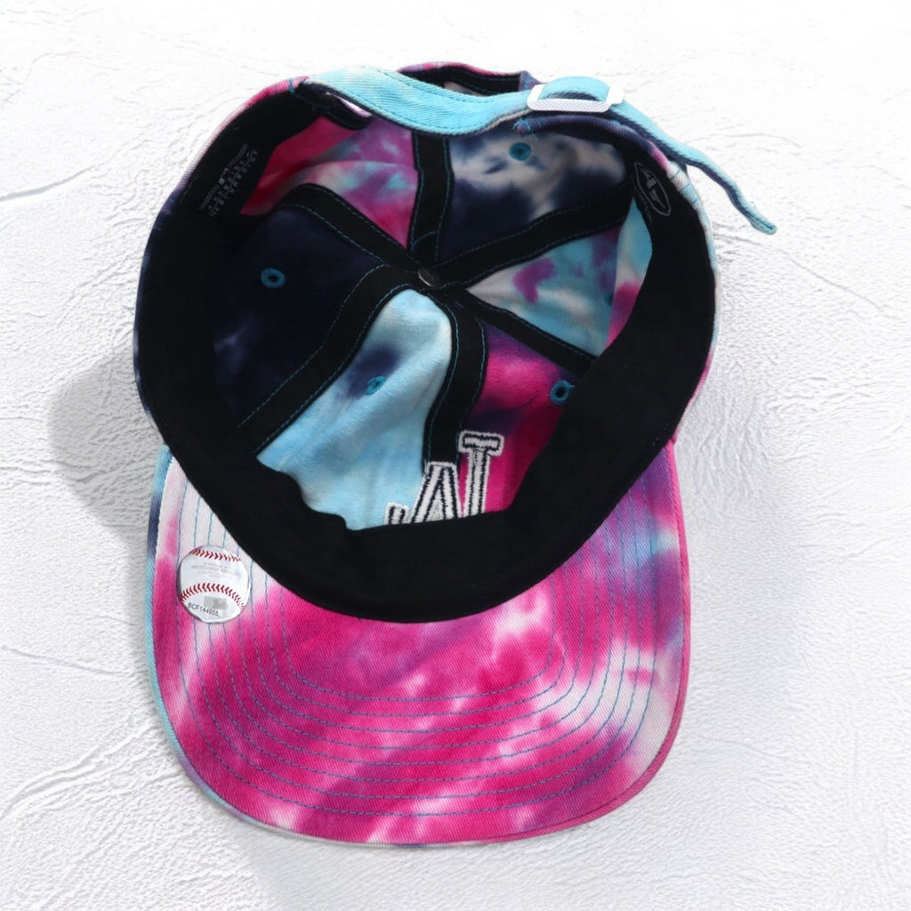 47BRAND Berretto da baseball tie-dye FREE con cinturino ricamato MLB LA LOS ANGELES DODGERS