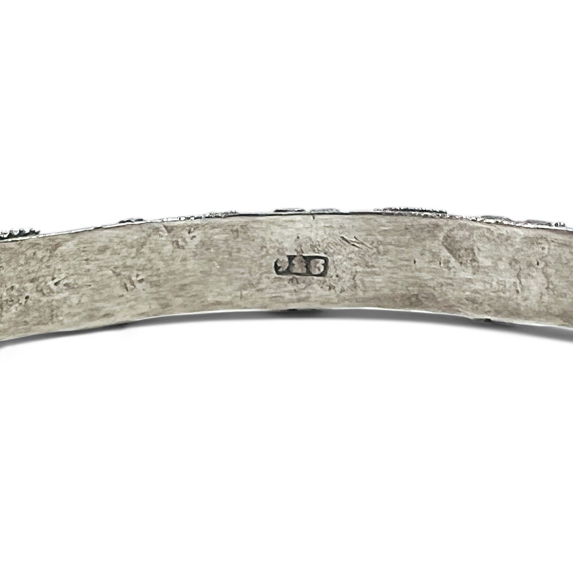 Indian Jewelry Silver Bracelet ナバホ族 インディアンジュエリー バングル シルバー 925
