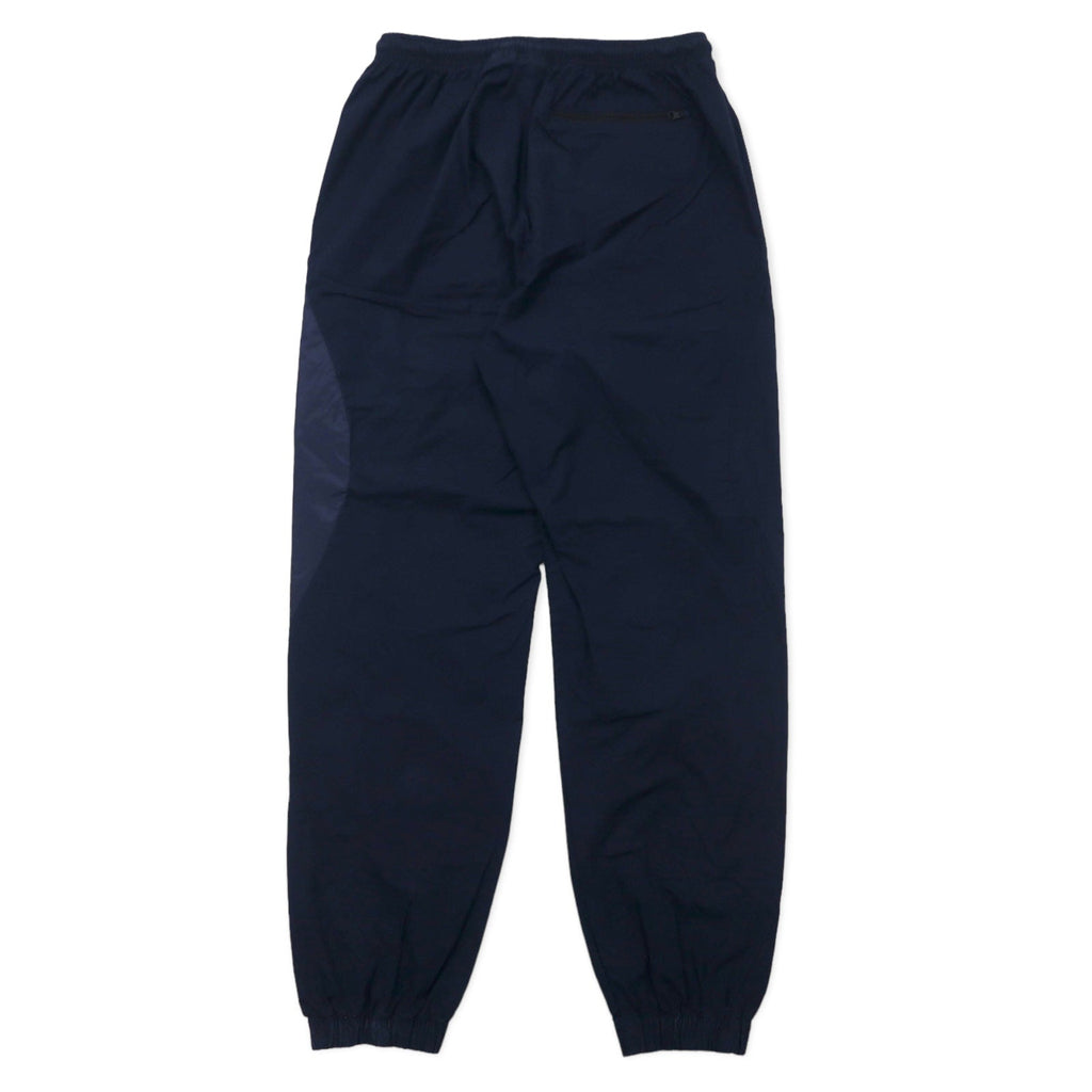 NIKE Pantaloni della tuta L Blu navy Cotone Nylon Tessuti misti Logo Swoosh 614609-476