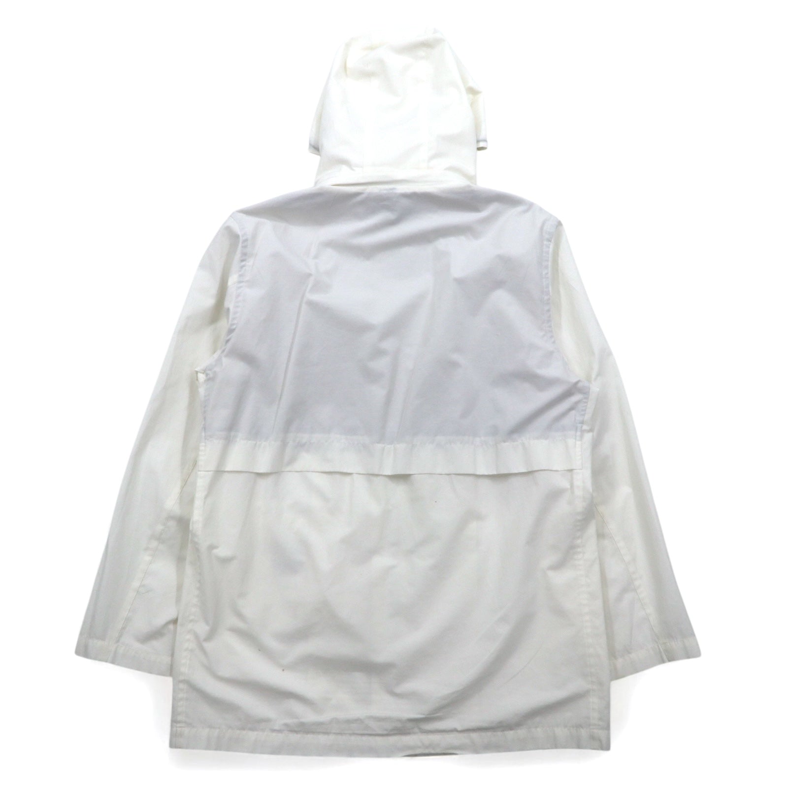 McGREGOR anni '90, parka con cappuccio rimovibile, taglia M, colore bianco, in cotone e poliestere, prodotto in Giappone