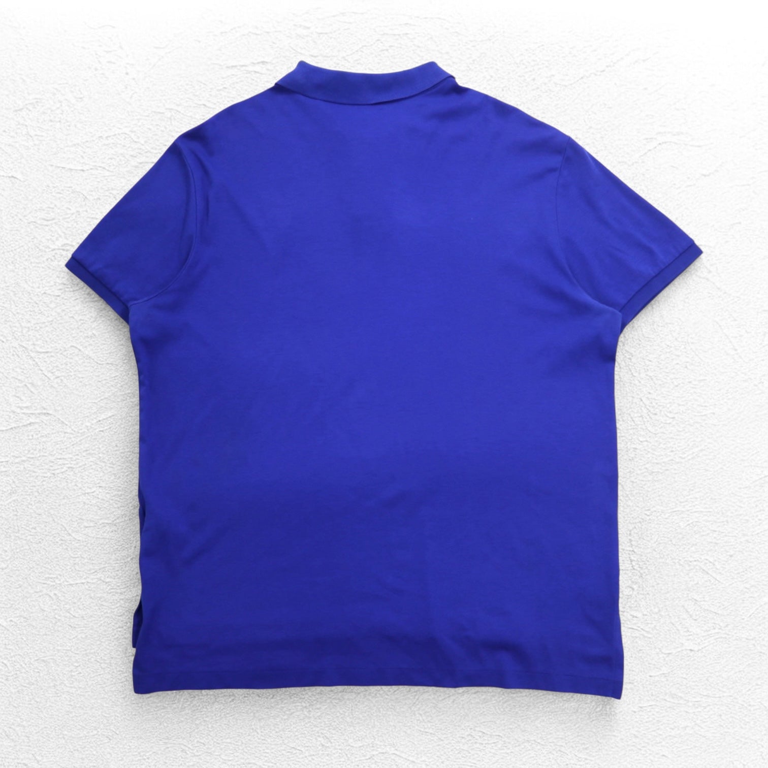 POLO RALPH LAUREN Polo in Pima cotone Soft-Touch XL blu con ricamo piccolo pony