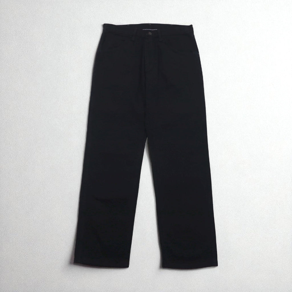 RUSTLER ( Wrangler ) HEAVY WEIGHT DENIM デニムパンツ M ブラック STAYS BLACK LONGER 87619CB メキシコ製 未使用品