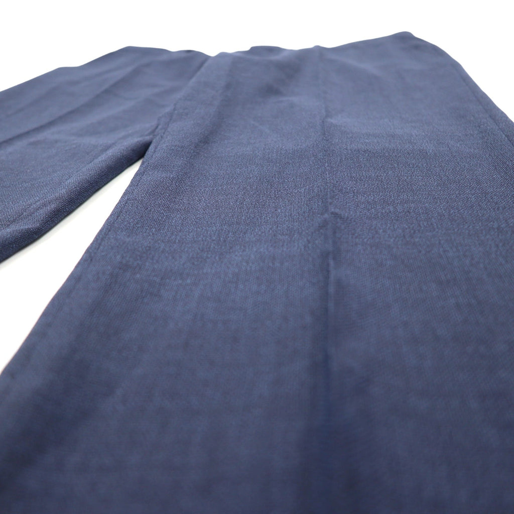 HUGO BOSS Pantaloni Tapered con Pieghe Centrali XXL Blu Navy Lana, Prodotto in Turchia