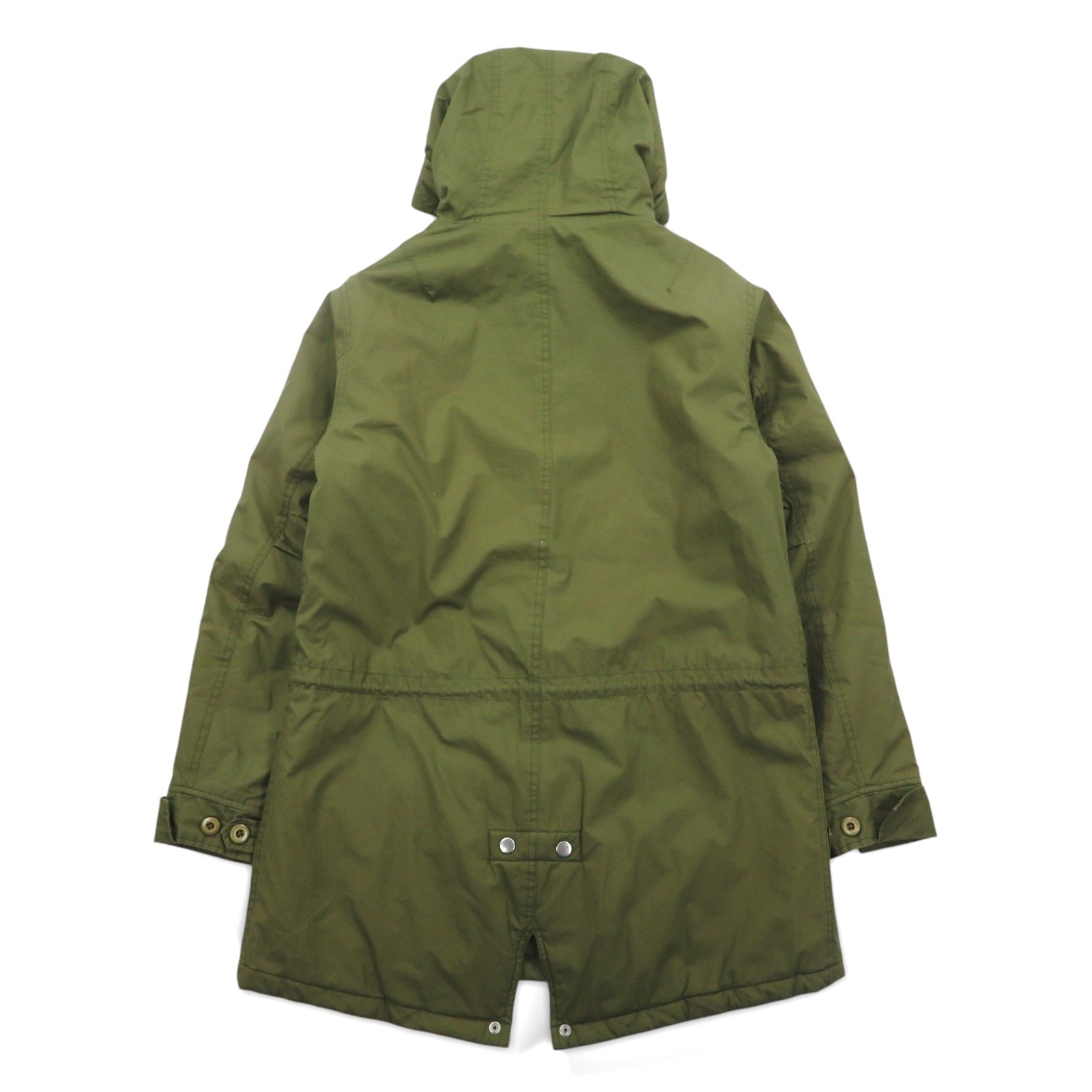 Denime Parka modello Mod, Field Parka, taglia M, colore cachi, imbottitura con fodera trapuntata, DM15AW-223