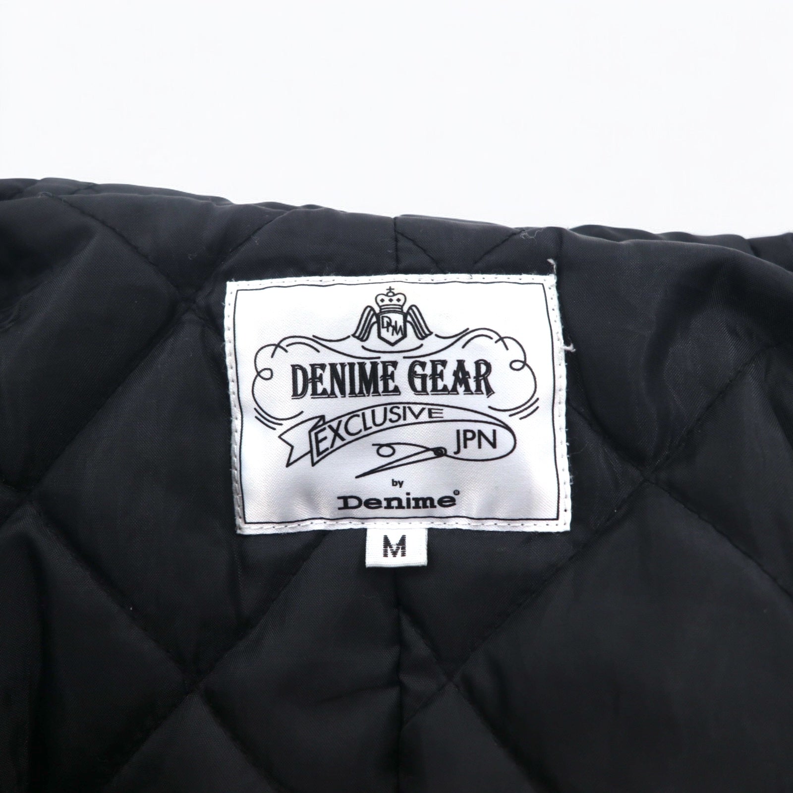 Denime Parka modello Mod, Field Parka, taglia M, colore cachi, imbottitura con fodera trapuntata, DM15AW-223
