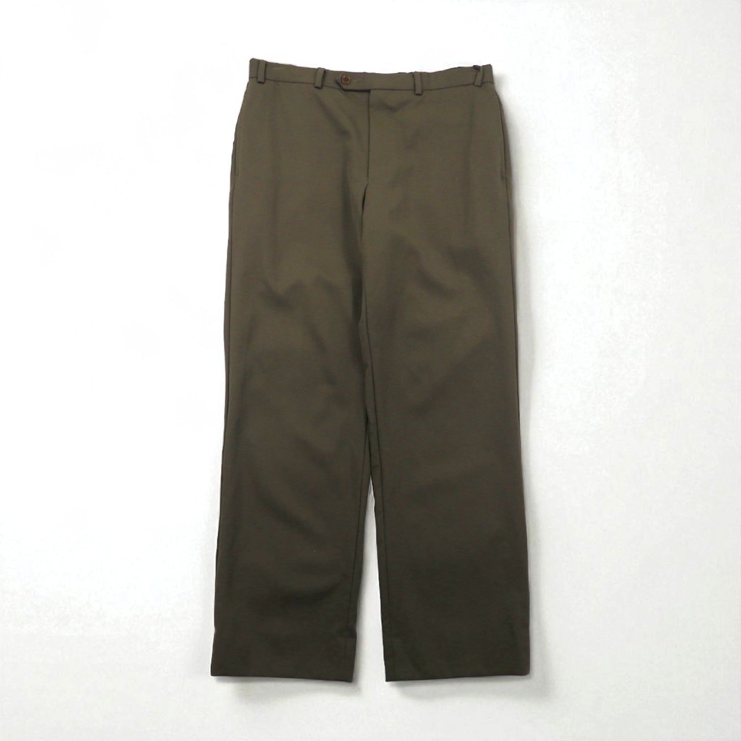BROOKS BROTHERS 346 Pantalone MADISON FIT M Cachi Lana