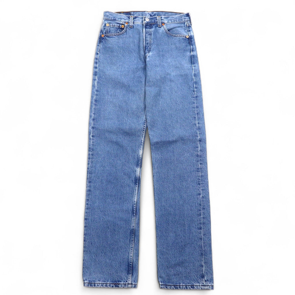 Levi's Anni '90 Jeans Euro Levis 501 Made in Spagna M Blu indaco Chiusura a bottoni 5010114
