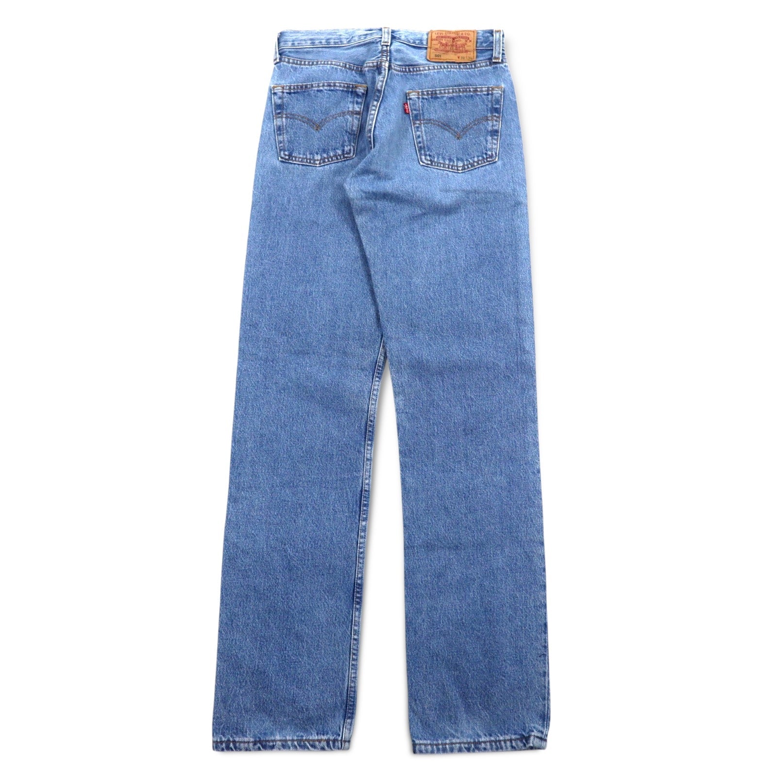 Levi's Anni '90 Jeans Euro Levis 501 Made in Spagna M Blu indaco Chiusura a bottoni 5010114