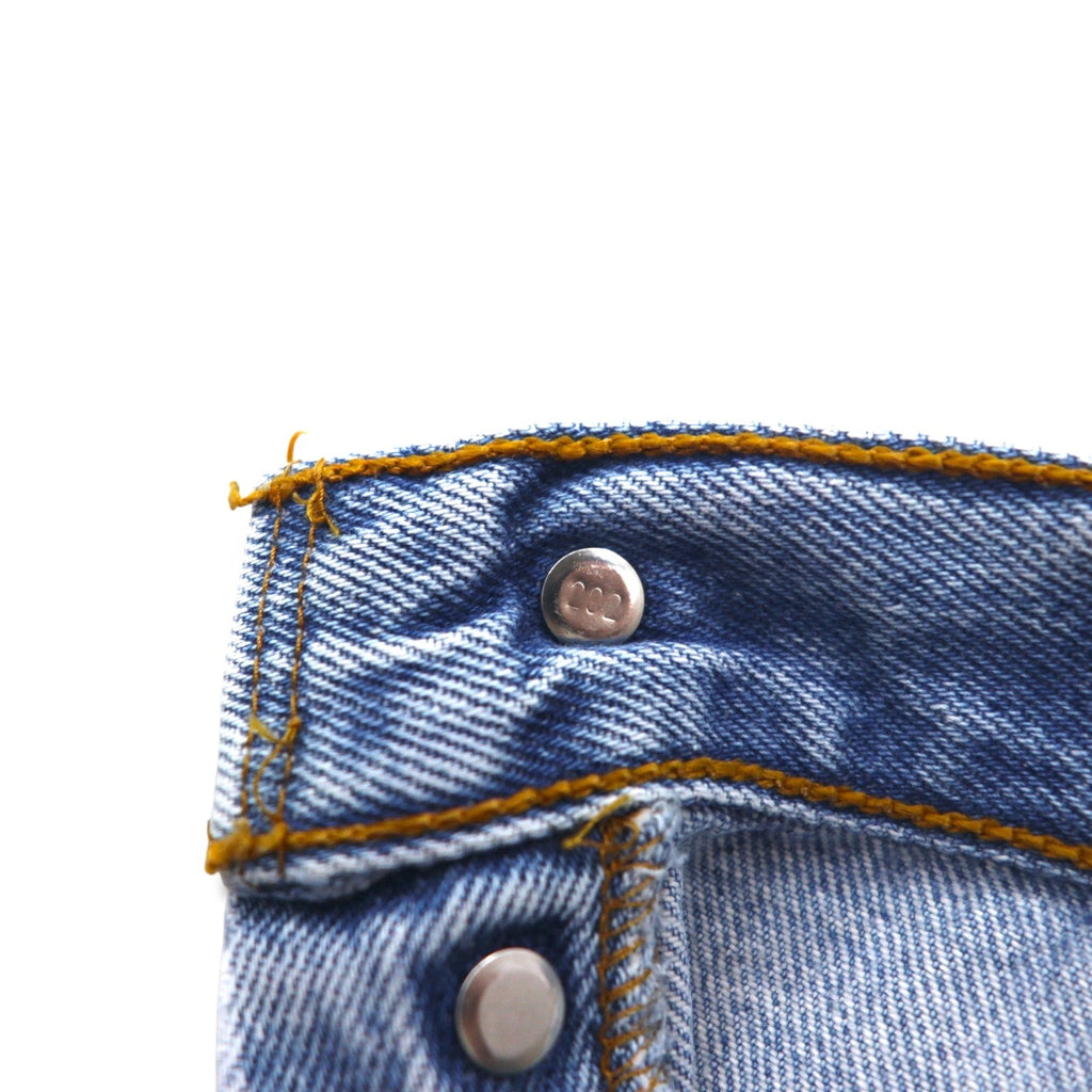 Levi's Anni '90 Jeans Euro Levis 501 Made in Spagna M Blu indaco Chiusura a bottoni 5010114