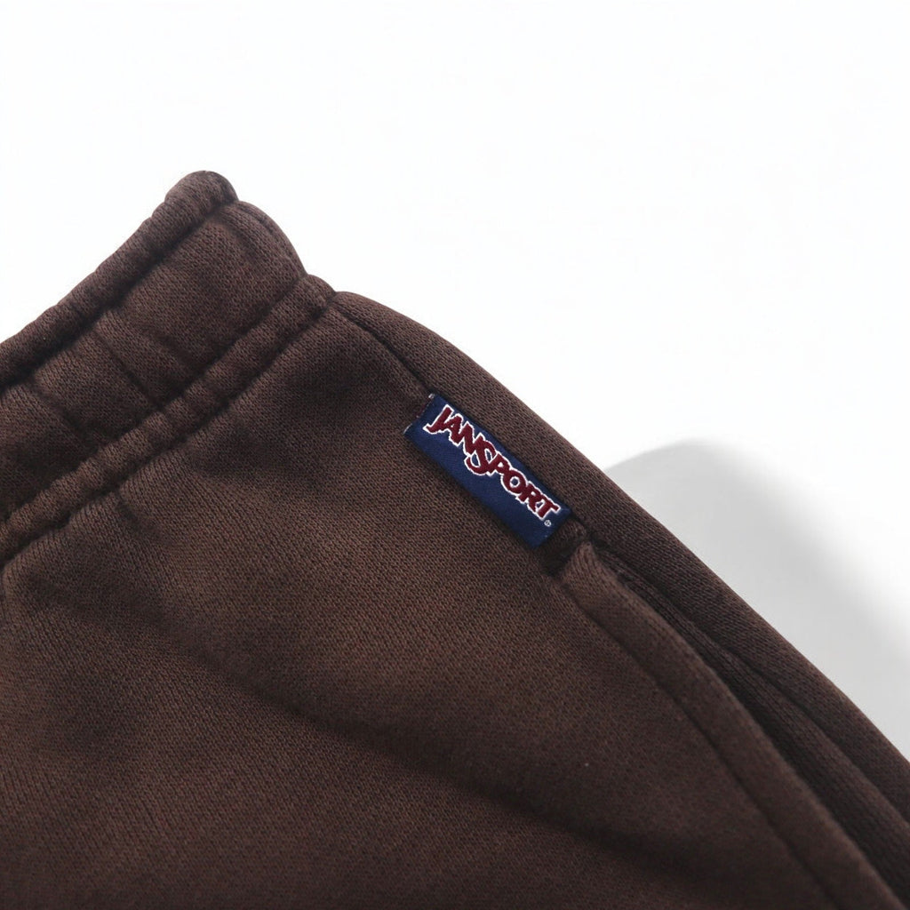 JANSPORT anni '90, Pantaloni sportivi college, pantaloni facili M Marrone Stampa VALPARAISO UNIVERSITY
