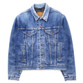 Levi's USA 90s Giacca di jeans blu con fodera a coperta Taglia L Numero bottone 527 Modello 70506-0316