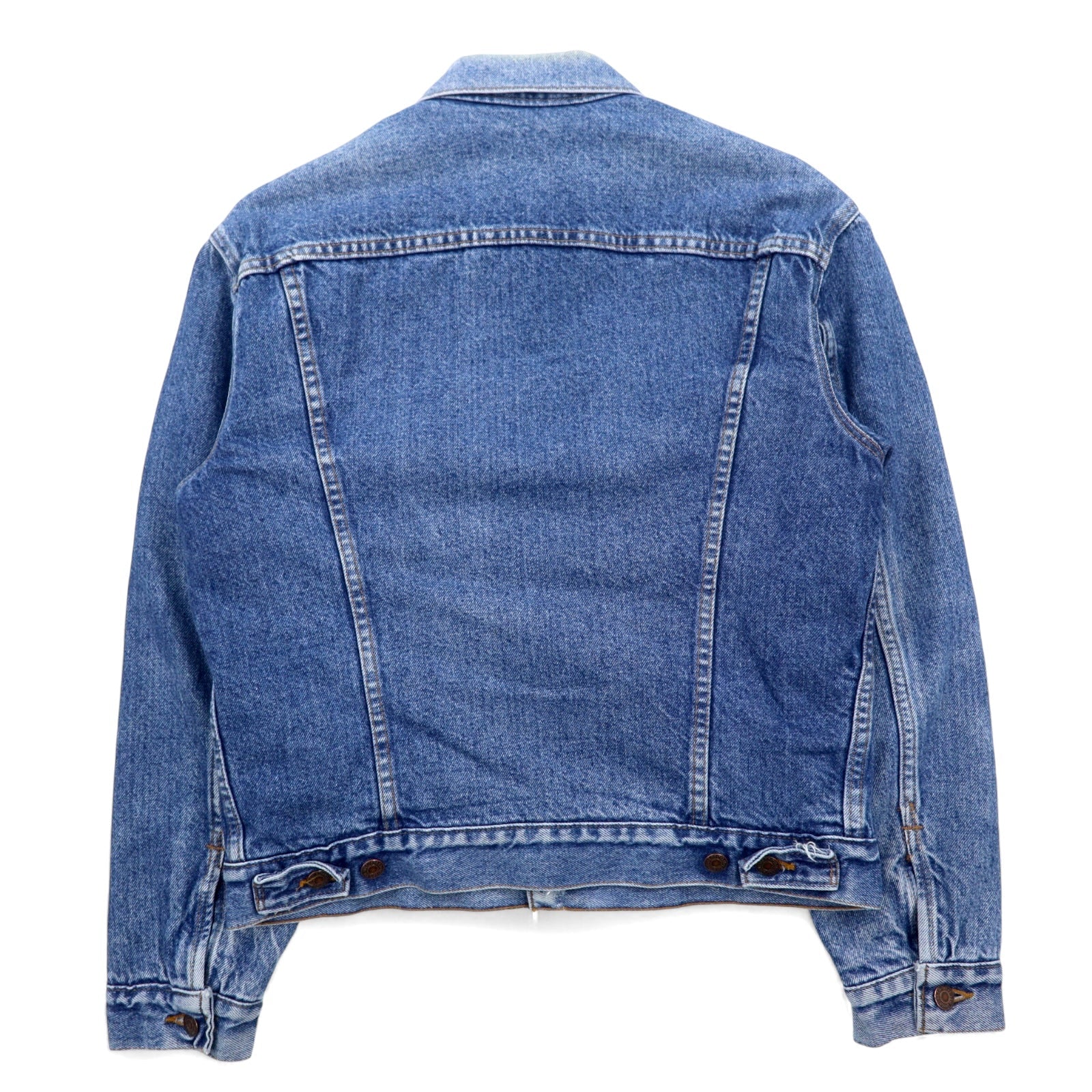 Levi's USA 90s Giacca di jeans blu con fodera a coperta Taglia L Numero bottone 527 Modello 70506-0316