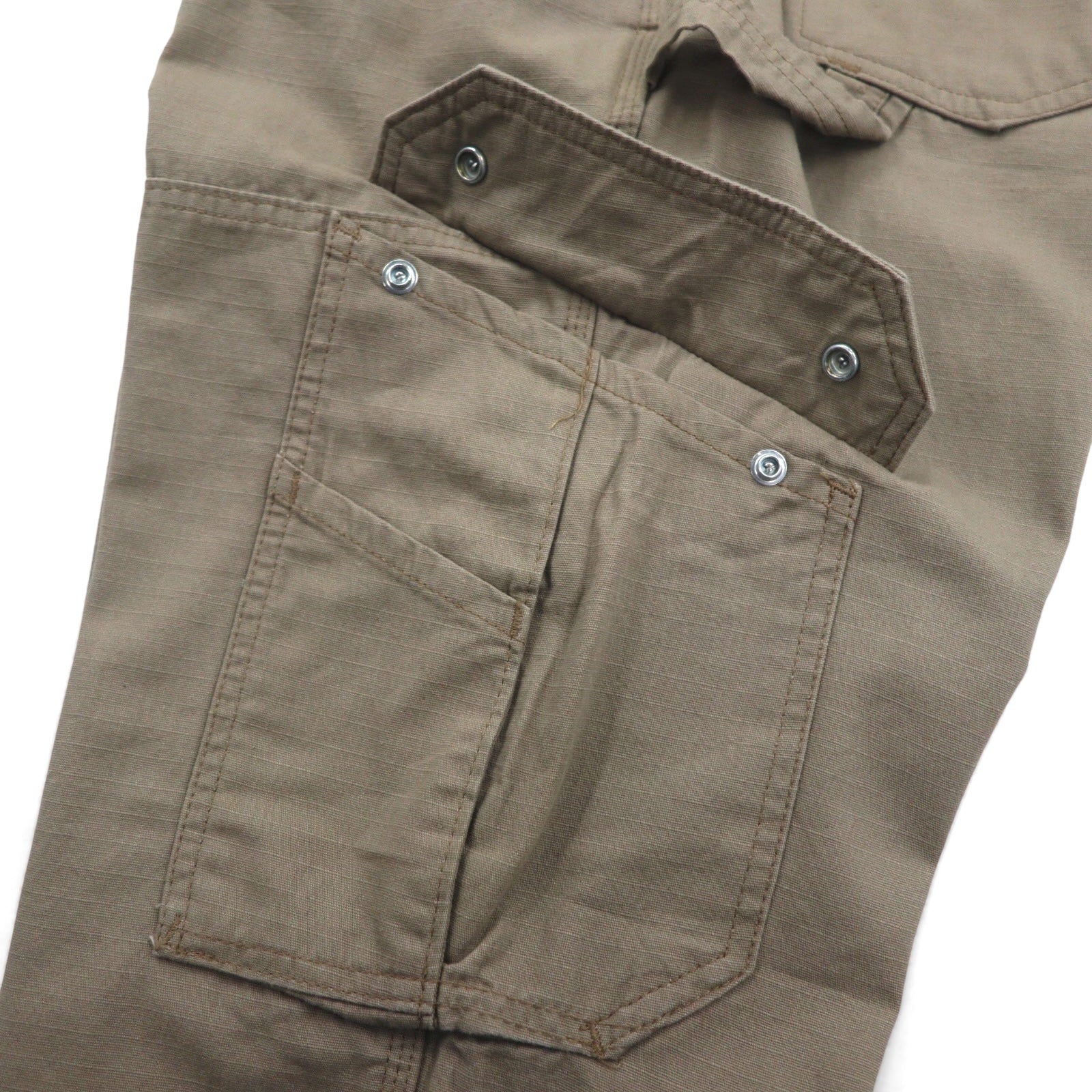 Carhartt Pantaloni cargo da lavoro Relaxed Fit in ripstop con doppia cucitura sulle ginocchia L beige COTTON RIPSTOP RELAXED FIT DOUBLE-FRONT CARGO WORK PANT B342 DES