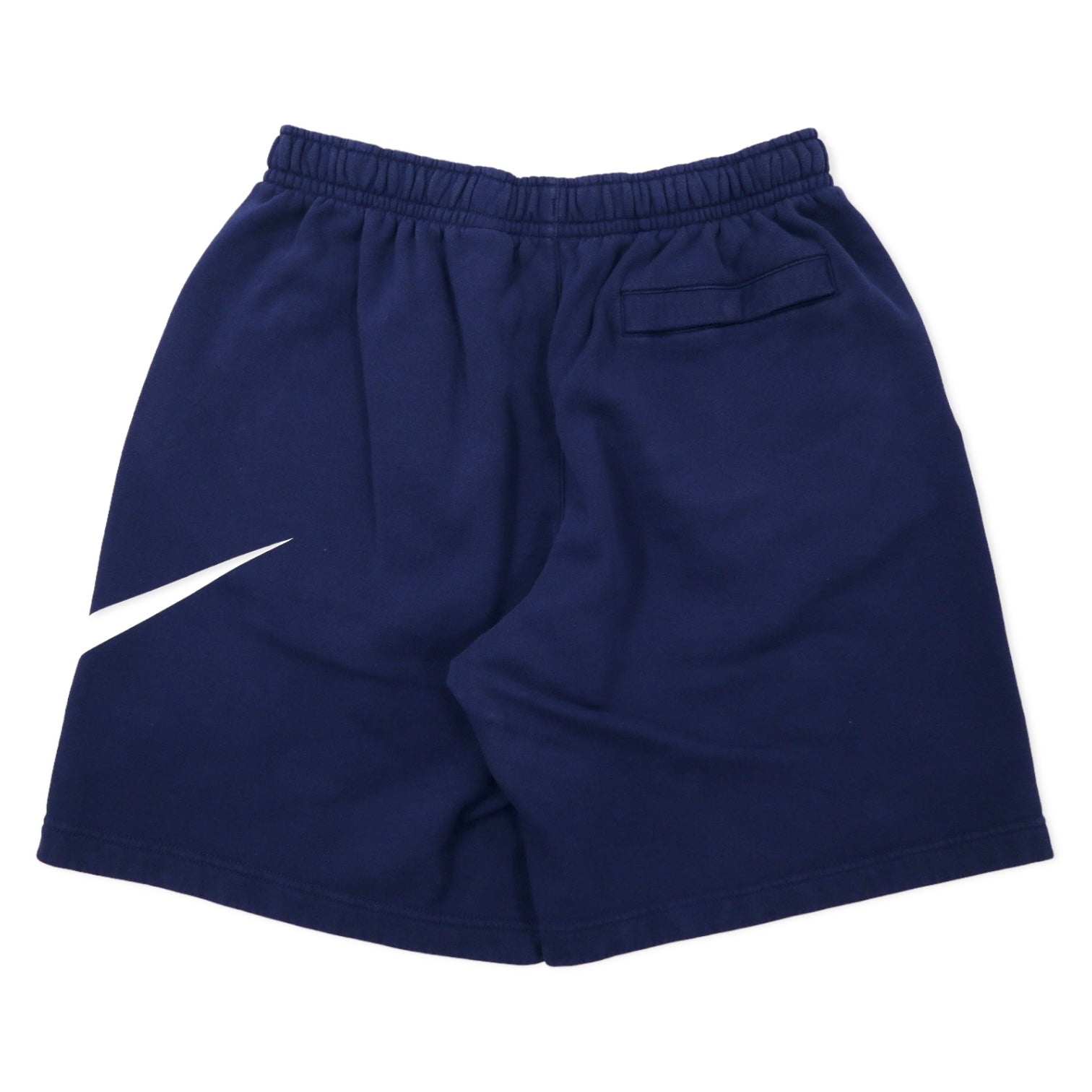 NIKE Pantaloncini da tuta corti L blu navy cotone Big Swoosh Sportswear Club Men's Graphic Shorts BV2721-410