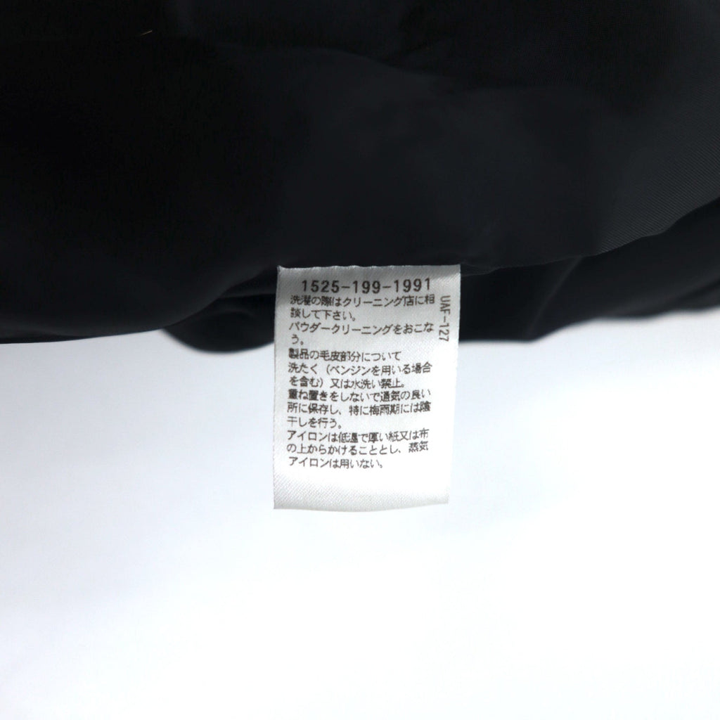 UNITED ARROWS SLITZ ハラコ ライダース ジャケット S ベージュ レオパード 牛革 総柄 アニマル