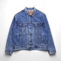 Giacca in denim Levi's SIGNATURE Trucker Type 3 Giallo L Indigo Blue