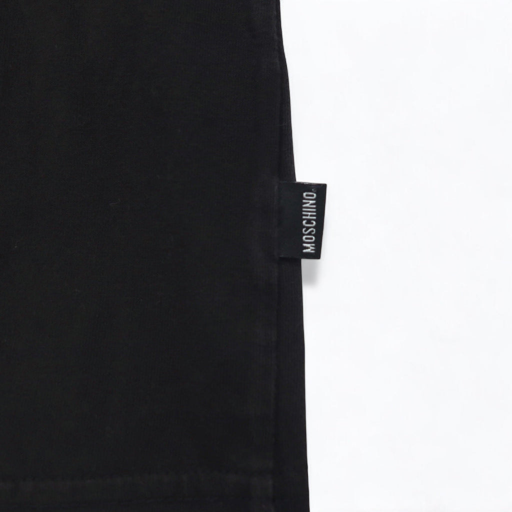 MOSCHINO JEANS ロングスリーブTシャツ ロンT XL ブラック BIG FISH プリント