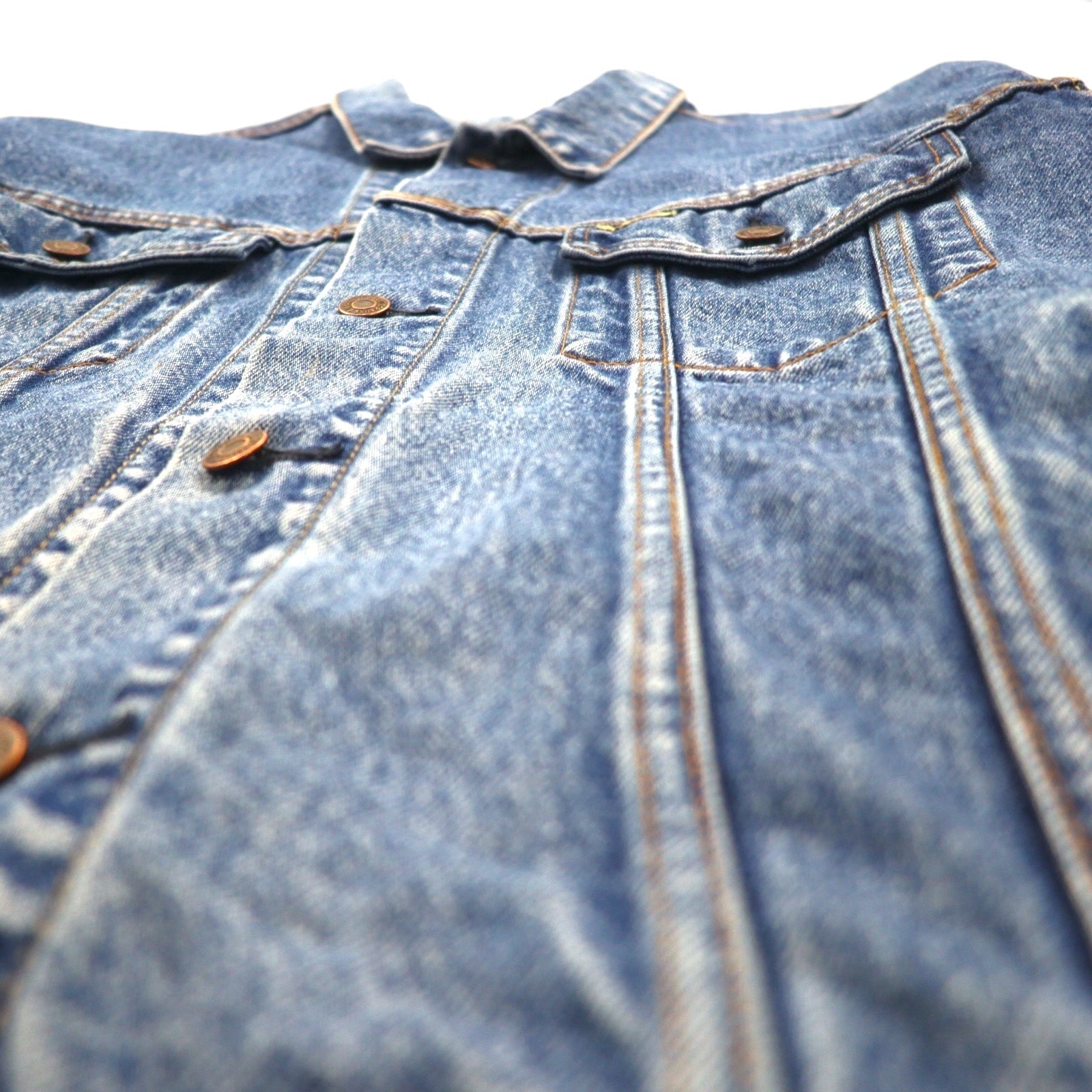 Giacca in denim Levi's SIGNATURE Trucker Type 3 Giallo L Indigo Blue