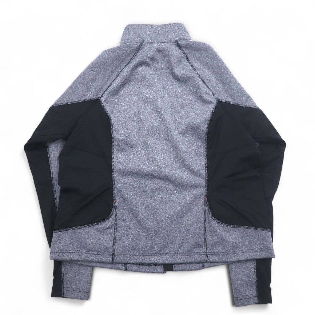 HARLEY DAVIDSON Giacca Softshell Maglia L Grigio Elasticizzato Foro per Pollice Doppia Cerniera