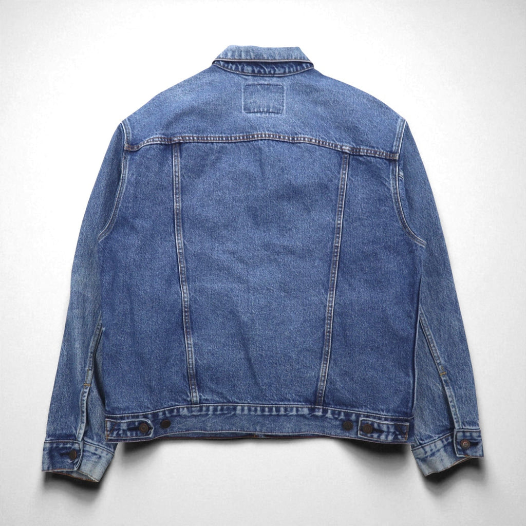 Giacca in denim Levi's SIGNATURE Trucker Type 3 Giallo L Indigo Blue