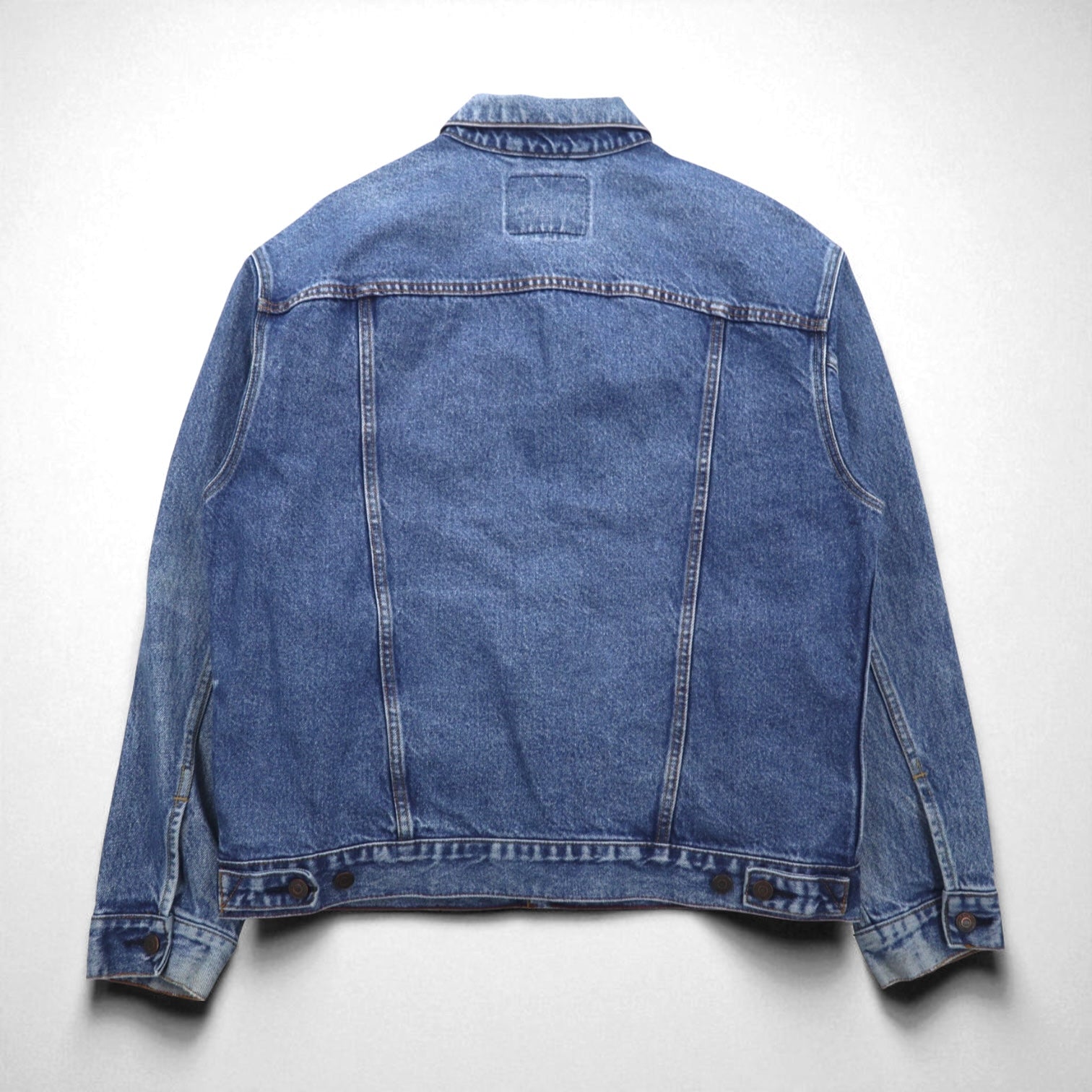 Giacca in denim Levi's SIGNATURE Trucker Type 3 Giallo L Indigo Blue