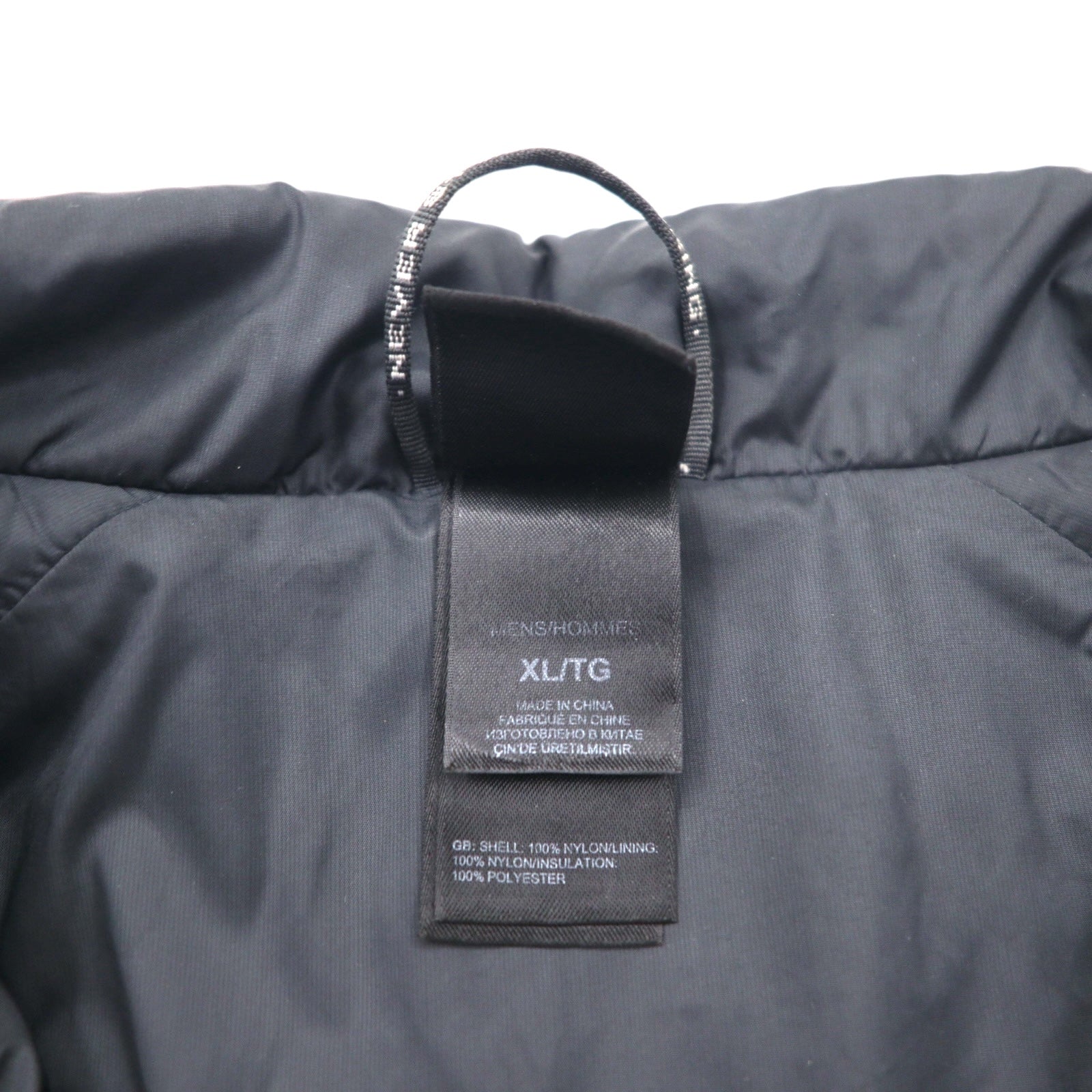 THE NORTH FACE Giacca imbottita XL Blu navy Nylon Standard USA AHVD