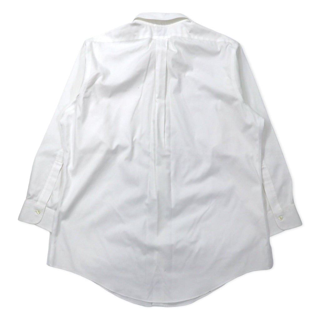 Brooks Brothers スリムフィット ボタンダウンシャツ 17-33 ホワイト コットン NON-IRON