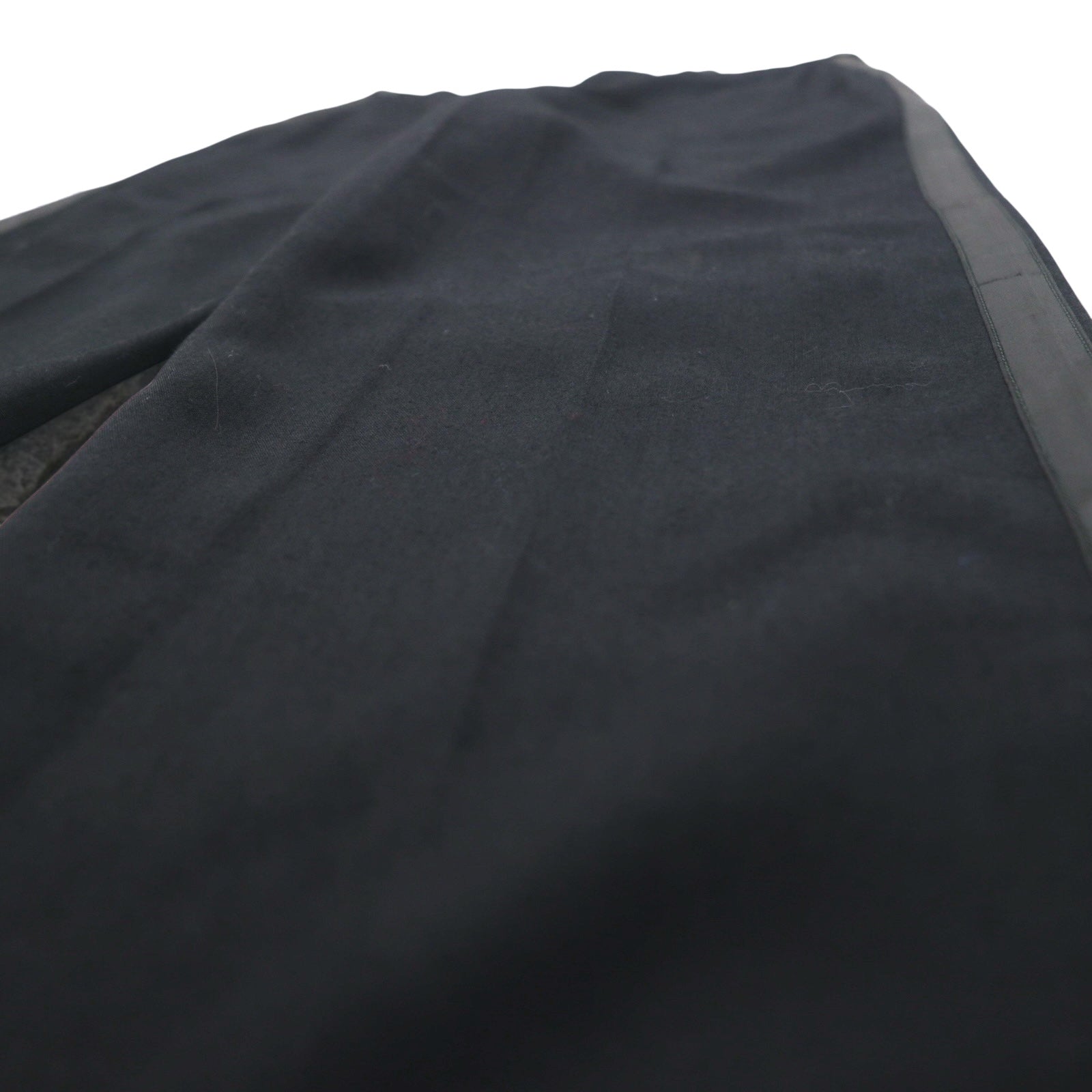 Pantaloni vintage anni '50 con banda laterale, taglia L, neri, cerniera CONMAR, bottoni per bretelle