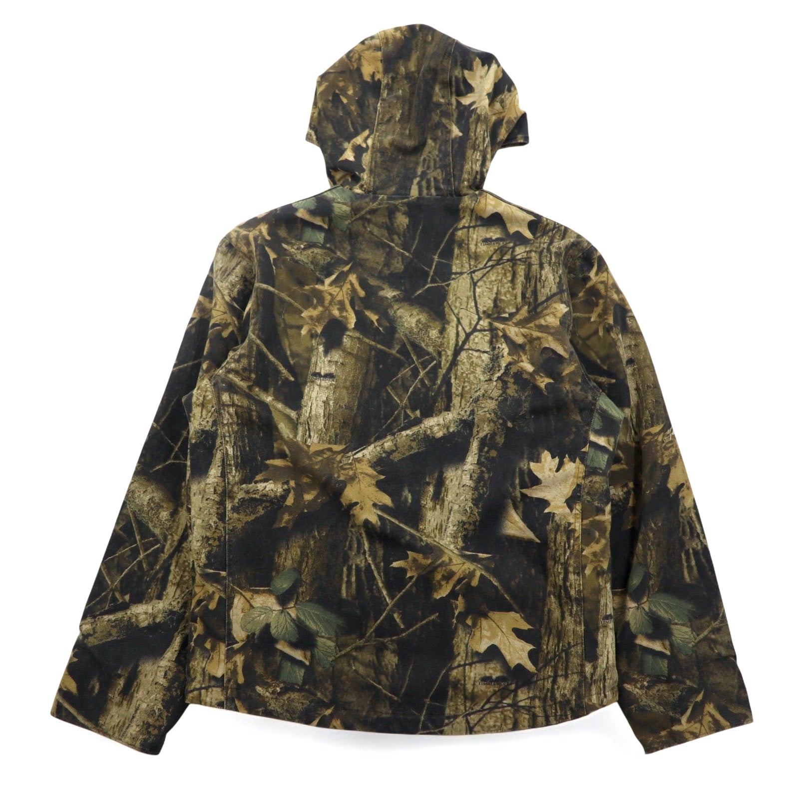 Columbia Timber Grit Hooded Jacket in tela, Active Jacket, taglia S, color cachi, fantasia Real Tree Camo, fodera in pile HM3002