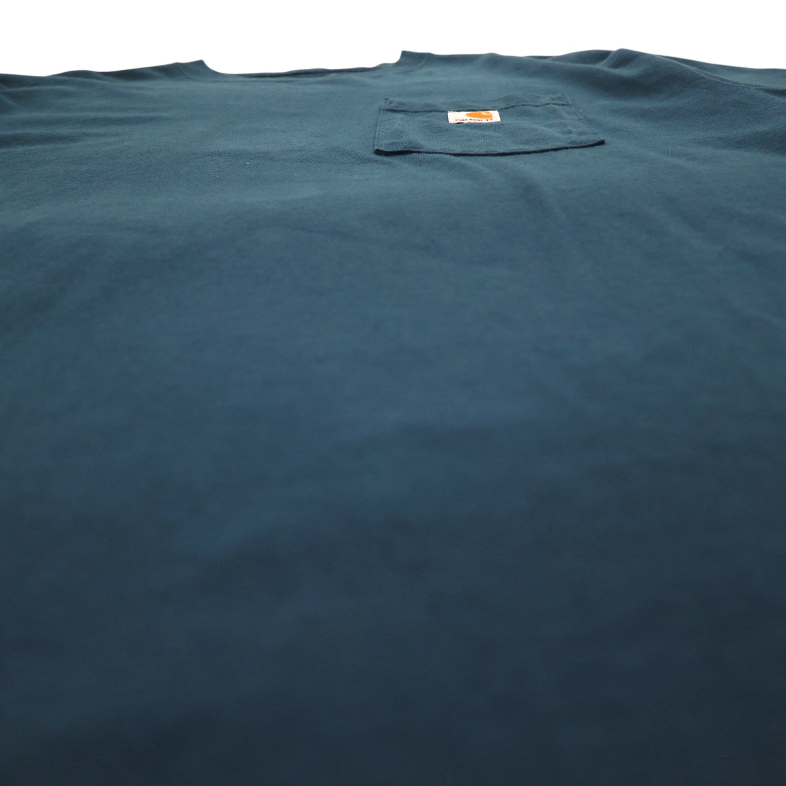 Carhartt T-shirt con taschino Original Fit XL, blu navy, in cotone