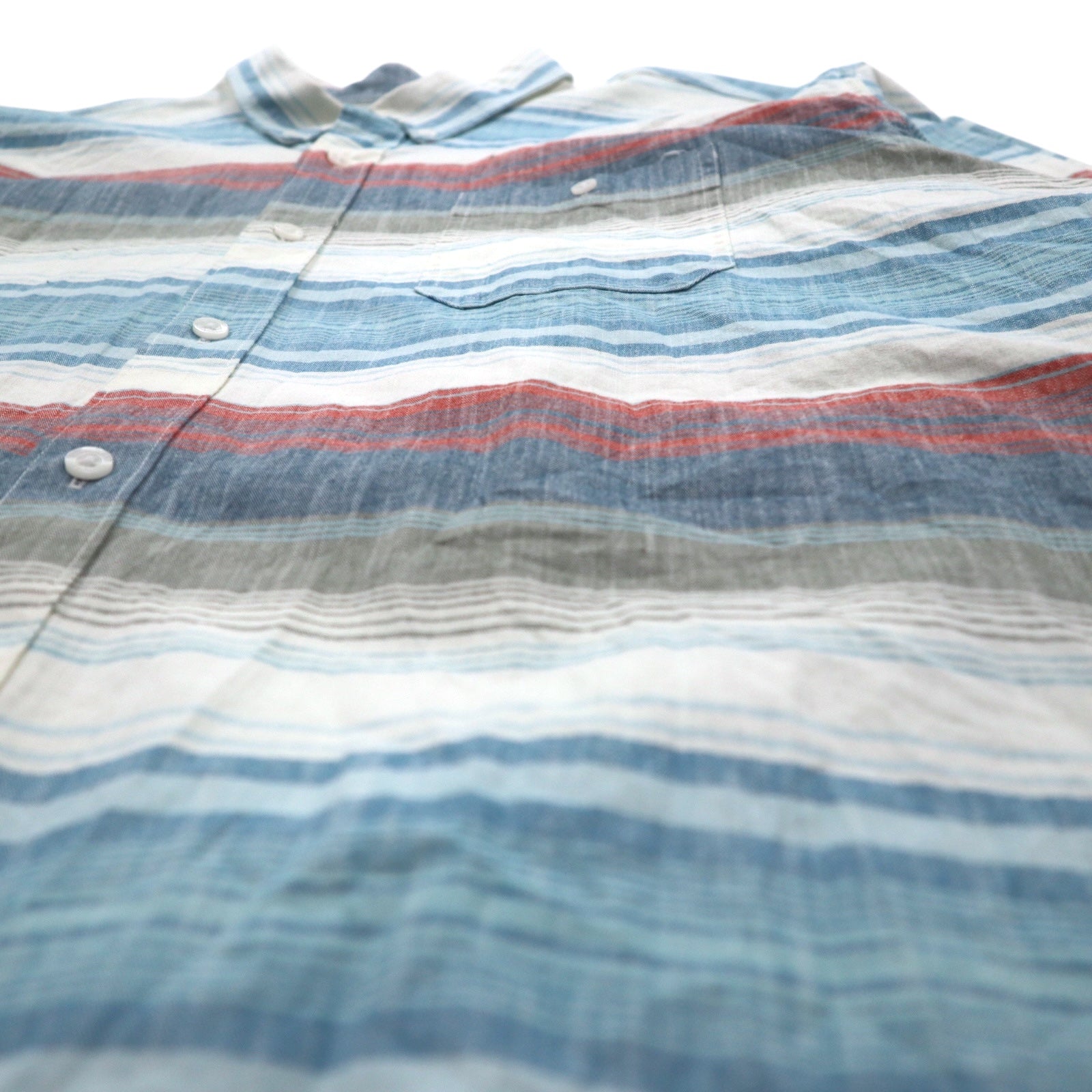 L.L.Bean Camicia Oxford button-down XXL blu a righe TRADITIONAL FIT 515164 Made in Sri Lanka